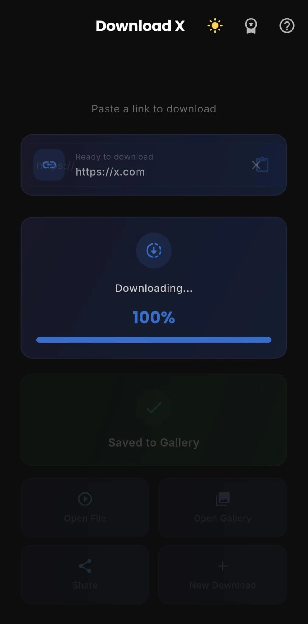 Download X Google Play Store Screenshot