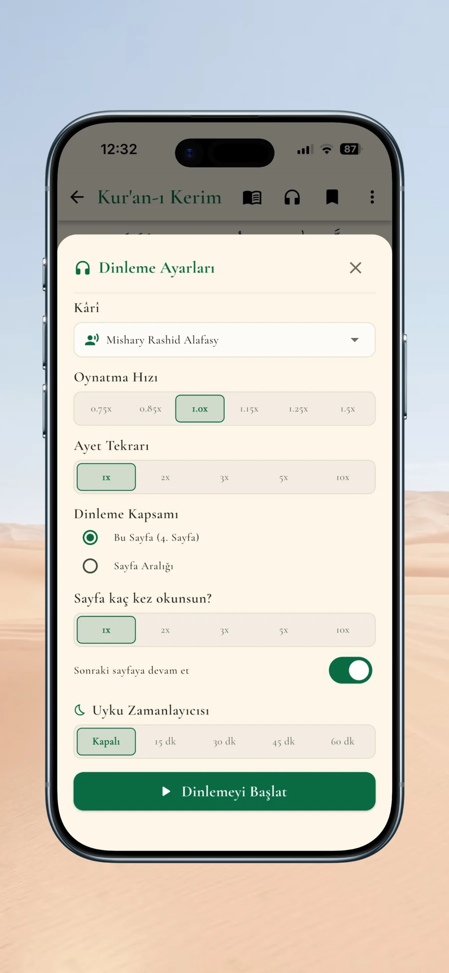 Benim Hafızım Audio Playlists